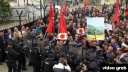 Protesta në Prishtinë