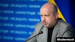 Secretary of the National Security and Defense Council Oleksandr Turchynov