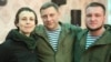 Российская певица Юлия Чичерина с боевиками группировок «ДНР» и «ЛНР»