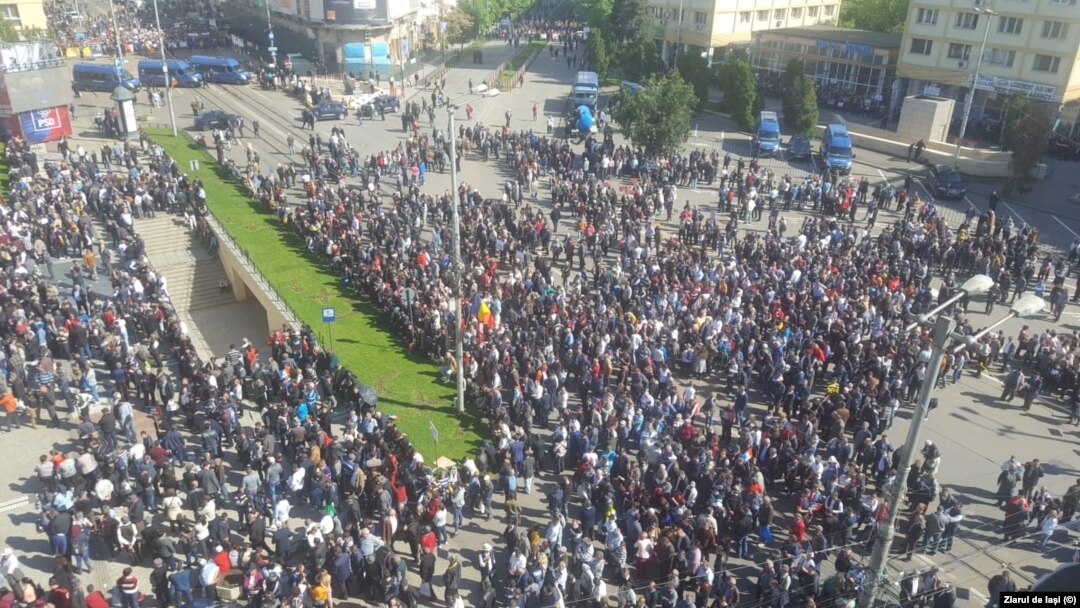 Miting PSD- foto Ziarul de Iasi