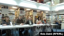 Predstavljanje treće Noći knjige u Hrvatskoj u knjižnici "Bogdan Ogrizović" u Zagrebu