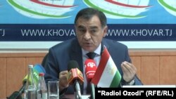 Глава Комитета по чрезвычайным ситуациям и гражданской обороне при правительстве Таджикистана Рустам Назарзода, 23 июля 2020 года