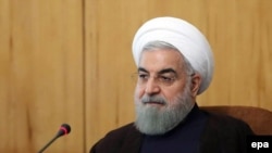 Хасан Роугани на заседании правительства Ирана
