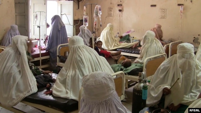 Most women wear a burqa, the head-to-toe veil, every time they step outside their homes in Bannu.