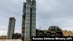 S-400 საჰაერო თავდაცვის სისტემები.