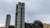 A Russian S-400 air-defense missile system