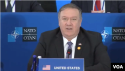 مایک پومپئو می‌گوید، آمریکا با تمامی متحدانش برای مقابله با تهدیدات ایران همکاری می‌کند.