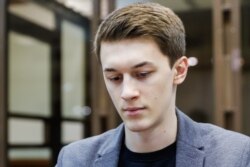 Russian student and blogger Yegor Zhukov (file photo)