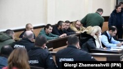 Судебное заседание по делу бывших украинских военных, 4 декабря 2018 г.