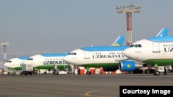 Uzbekistan - planes of Uzbekistan airlines