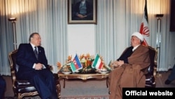 Heydər Əliyev və Ali Akbar Rafsanjani