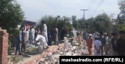 A mob stormed a public hospital in Peshawar on April 22 after residents in a suburb of the city claimed that at least 60 children had fallen ill as they were administered polio vaccines.