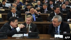 Сенат депутаттарының отырысы. Астана, 14 қаңтар 2011 жыл. (Көрнекі сурет)