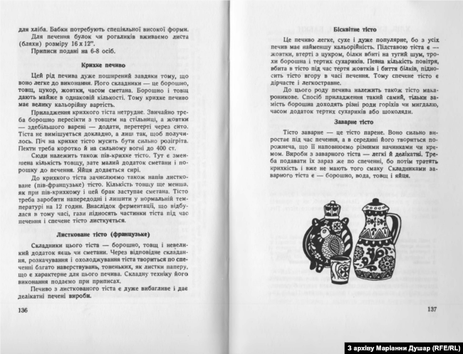 Збережені рецепти української кухні в довоєнний час