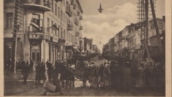 Менск. Губэрнатанская вуліца, 1915 год