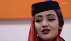 Nilofer Safar is a young Afghan air hostess