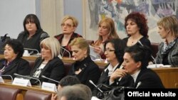 Ženski parlament u Skupštini Crne Gore, 8. mart 2012.