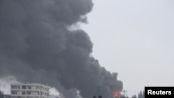 Шейшембиде ар кайсыл жерлердеги атышууларда дагы ондогон киши өлдү. Хомс, 31-январь, 2012