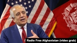 The U.S. envoy for peace in Afghanistan, Zalmay Khalilzad