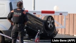 Возилото вклучено во еден од нападите во Шпанија.