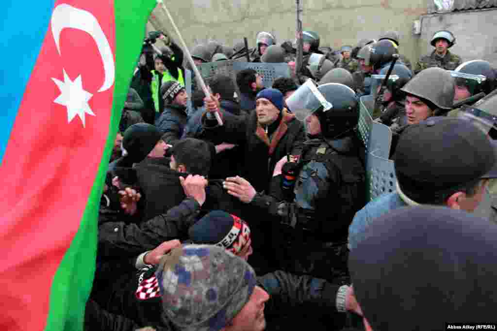 Azerbaijan -- Clashes in Guba, 01Mar2012