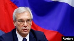 Russian Ambassador to NATO Aleksandr Grushko 