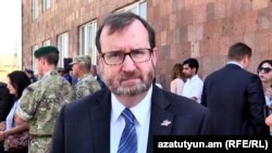 Посол США в Армении Ричард Миллз, Котайкская область, 28 июля 2017 г.