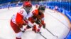 Russians Defeat U.S. In Men’s Olympic Hockey; OAR Women Win