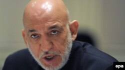 Presidenti afgan, Hamid Karzai.