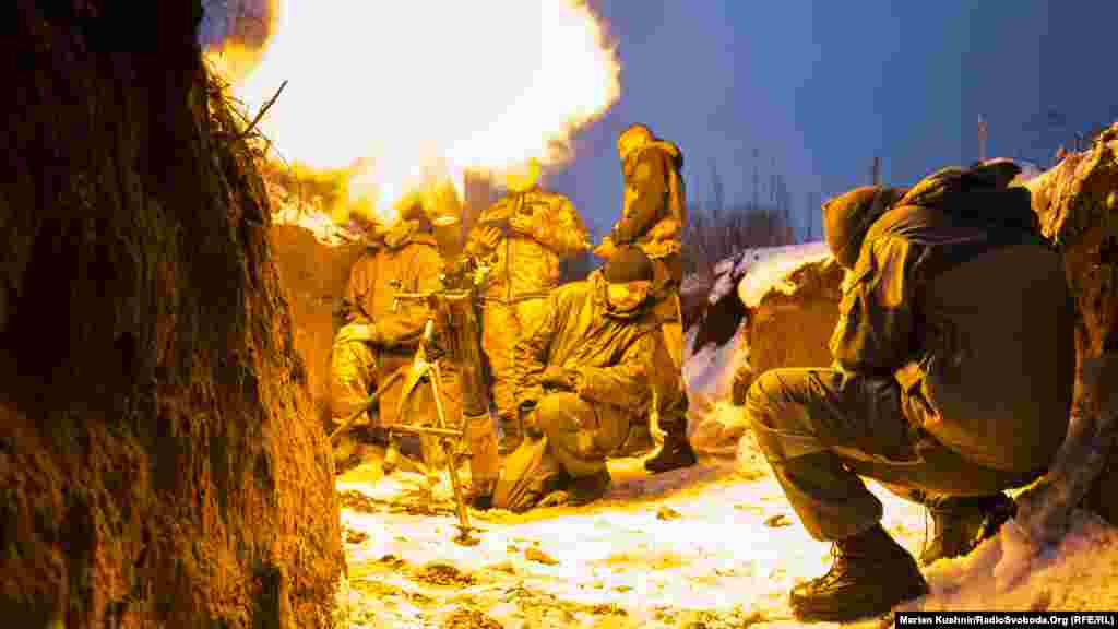 Вскоре украинским силам приходится отражать атаку, чтобы &laquo;погасить&raquo; огонь противника