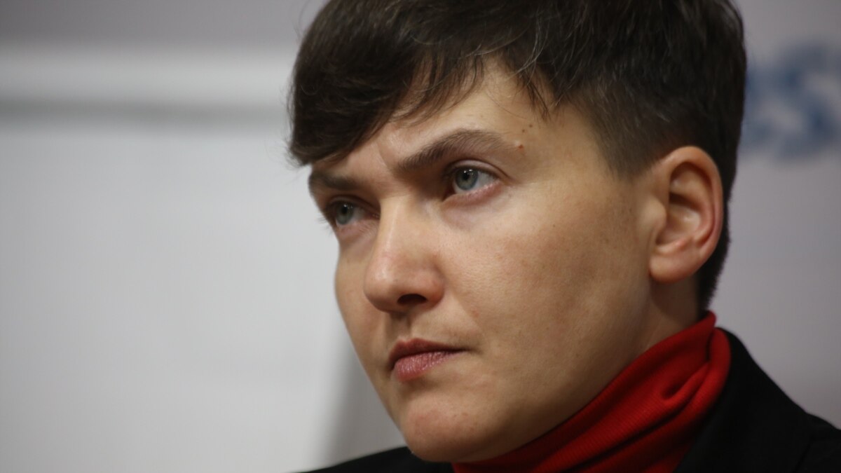Надежда Савченко посетила военнопленных в Донбассе