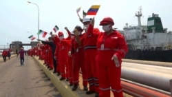 Iranian Oil Tanker Docks In Venezuela