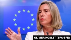 Shefja për Politikë të Jashtme dhe Siguri e BE-së, Federica Mogherini. 