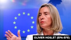 Shefja e politikës së jashtme të Bashkimit Evropian, Federica Mogherini.