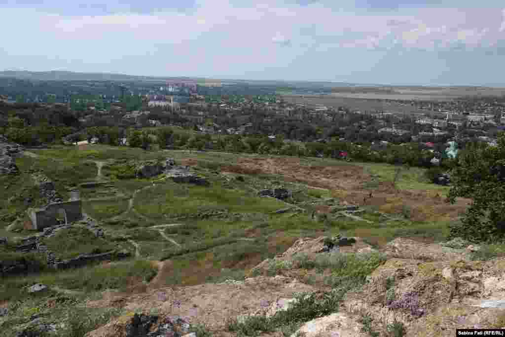 Kerci, Crimeea, Ucraina 2016. Ruinele oraș antic Panticapeum