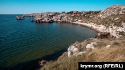 Азовское побережье, Ленинский район в Крыму, архивное фото