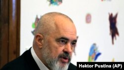 Kryeministri shqiptar, Edi Rama.