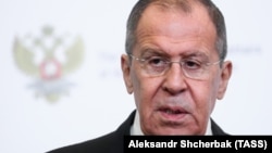 Russian Foreign Minister Sergei Lavrov 