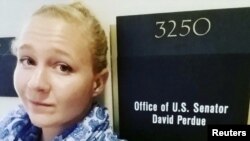Ռիալիթի Լի Վիները՝ ԱՄՆ Ազգային անվտանգության գործակալության ձերբակալված աշխատակիցը: Լուսանկարը՝ Վիների Ինստագրամից: 