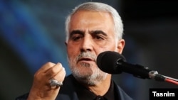 Major general Qasem Soleimani is an Iranian senior military officer in the Army of the Guardians of the Islamic Revolution and since 1998 commander of its Quds Forc