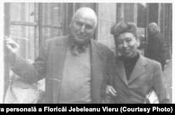 Eli Lotar și Florica Cordescu-Jebeleanu, foto de Eugen Jebeleanu, Paris 1956