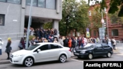Мөштәри урамындагы студентлар ашханәсендә эвакуация