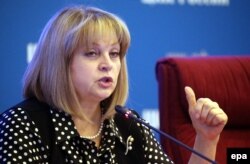 Russian Central Election Commission Chairwoman Ella Pamfilova