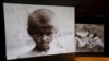 Historical photographs of mass killings of Armenians in the Ottoman Empire during World War I are displayed at the Tsitsernakaberd Armenian Genocide Memorial Museum in Yerevan.