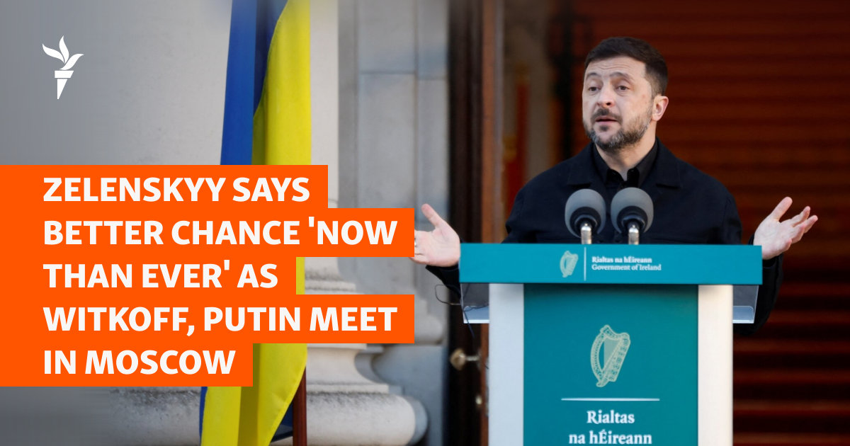 Zelenskyy Sees Better Chance 'Now Than Ever' For Peace; Putin Says He's 'Ready' If Europe Wants War