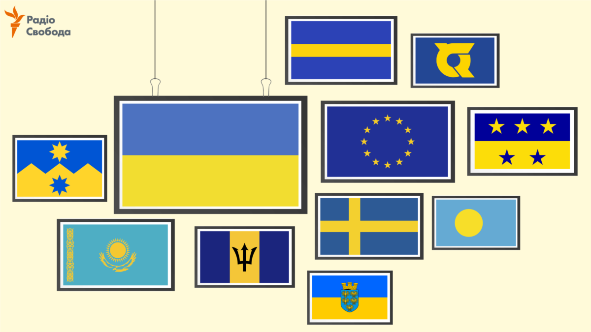 Флаг и гербы Киевской Руси