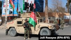 There was a heavy security presence in sensitive areas of Herat for the TAPI opening ceremony.
