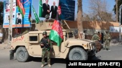 There was a heavy security presence in sensitive areas of Herat for the TAPI opening ceremony. 