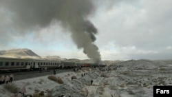 The collision occurred at the Haft-Khan station in the city of Shahroud early on November 25.