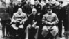 "Большая тройка" – Черчилль, Рузвельт, Сталин – на Ялтинской конференции